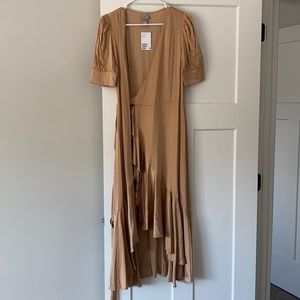 Brand new satin dress